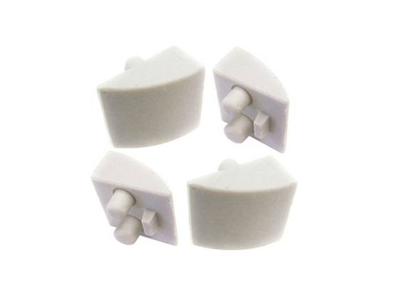 Lot de 4 semelles en céramique pour nettoyeur de piscine - AXV014CP - Hayward - Image 2