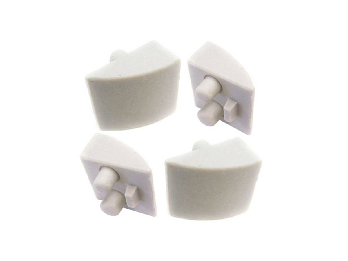 Lot de 4 semelles en céramique pour nettoyeur de piscine - AXV014CP - Hayward - Image 2