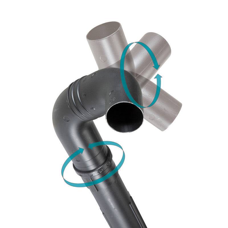 Makita - Kit de nettoyage de gouttière pour souffleur de feuilles MAKITA 191B03-8 7 pièces Makita - Imagen 4