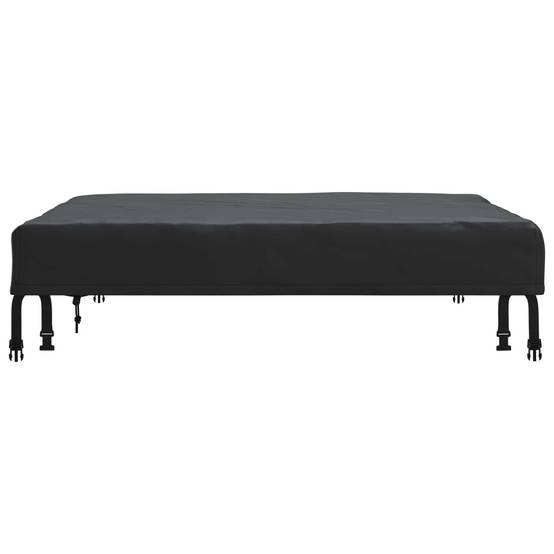 Housse de table tissu noir 102 x 102 x 15 cm, Poids:0.34kg - PANGIVO - Image 7