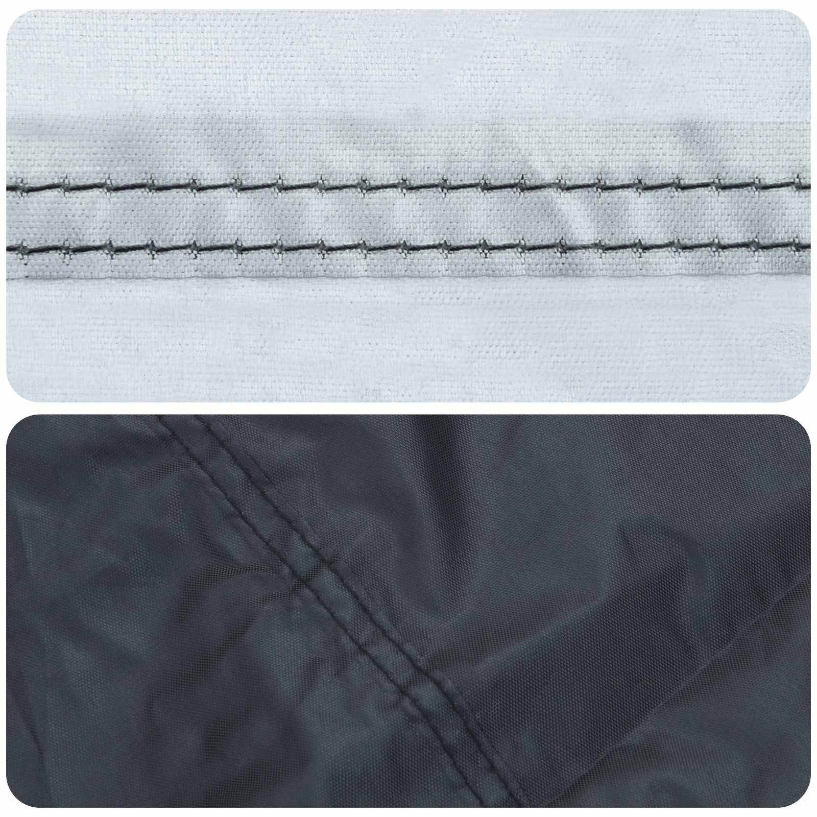 Housse de table tissu noir 102 x 102 x 15 cm, Poids:0.34kg - PANGIVO - Image 6