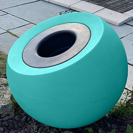 Pot de fleurs sphérique xxl dolce vita 300l-lot de 2 - Image 3