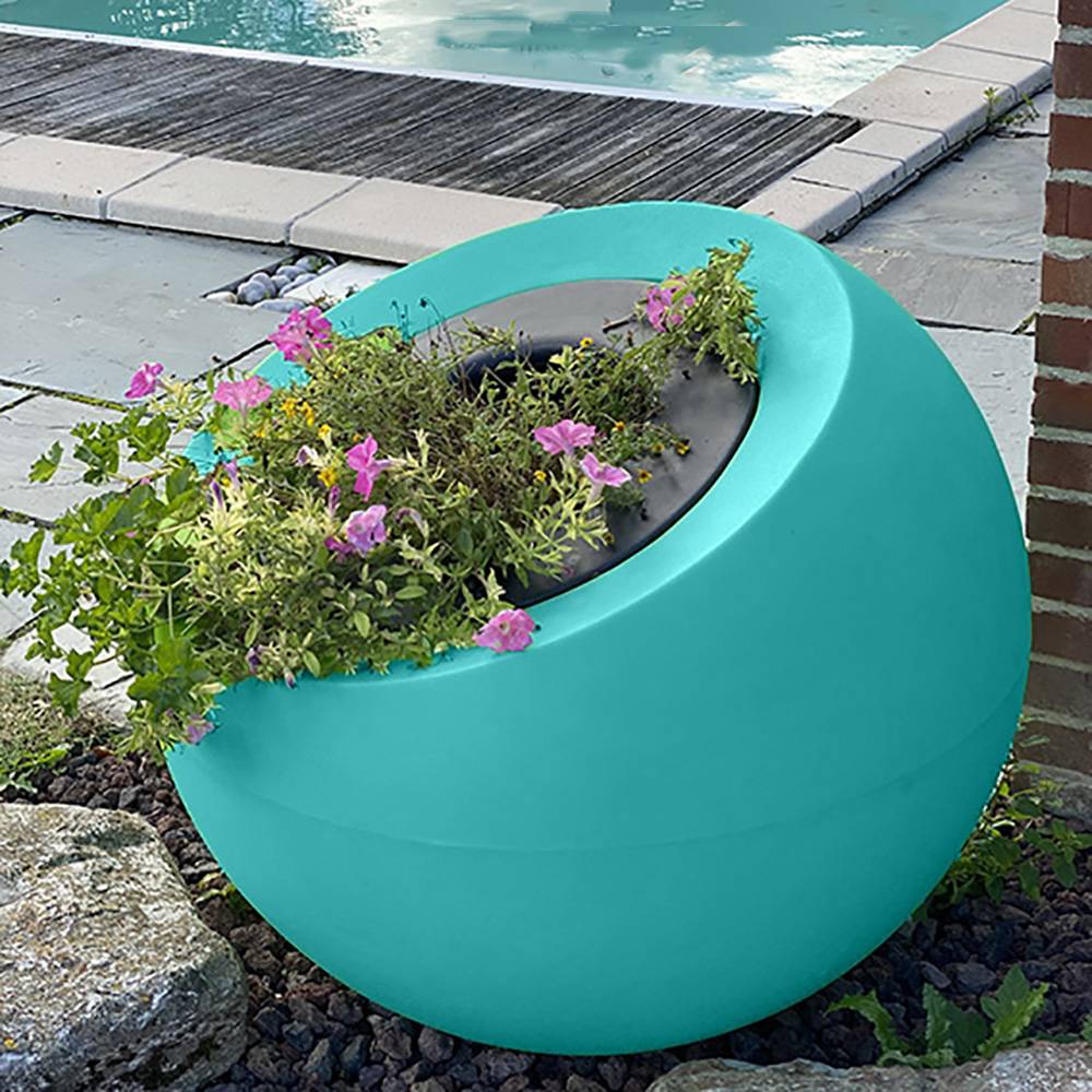 Pot de fleurs sphérique xxl dolce vita 300l-lot de 2 - Image 2