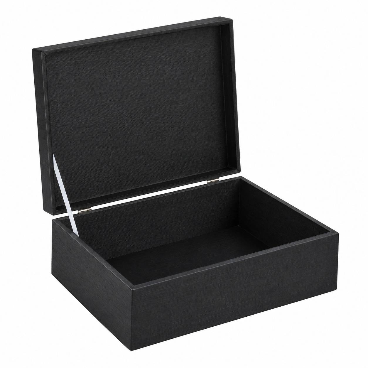 Boite de Rangement en Bois avec Couvercle pour Souvenirs et Projets Creatifs - Image 1