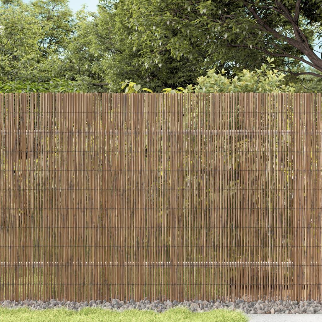 Clôture de jardin - Barrière de jardin 600x100 cm roseau rj538 - Image 2