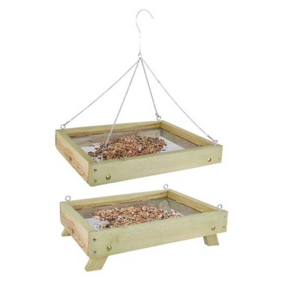 Esschert Design - Esschert Design - Mangeoire au sol pour oiseaux sauvages - Image 1