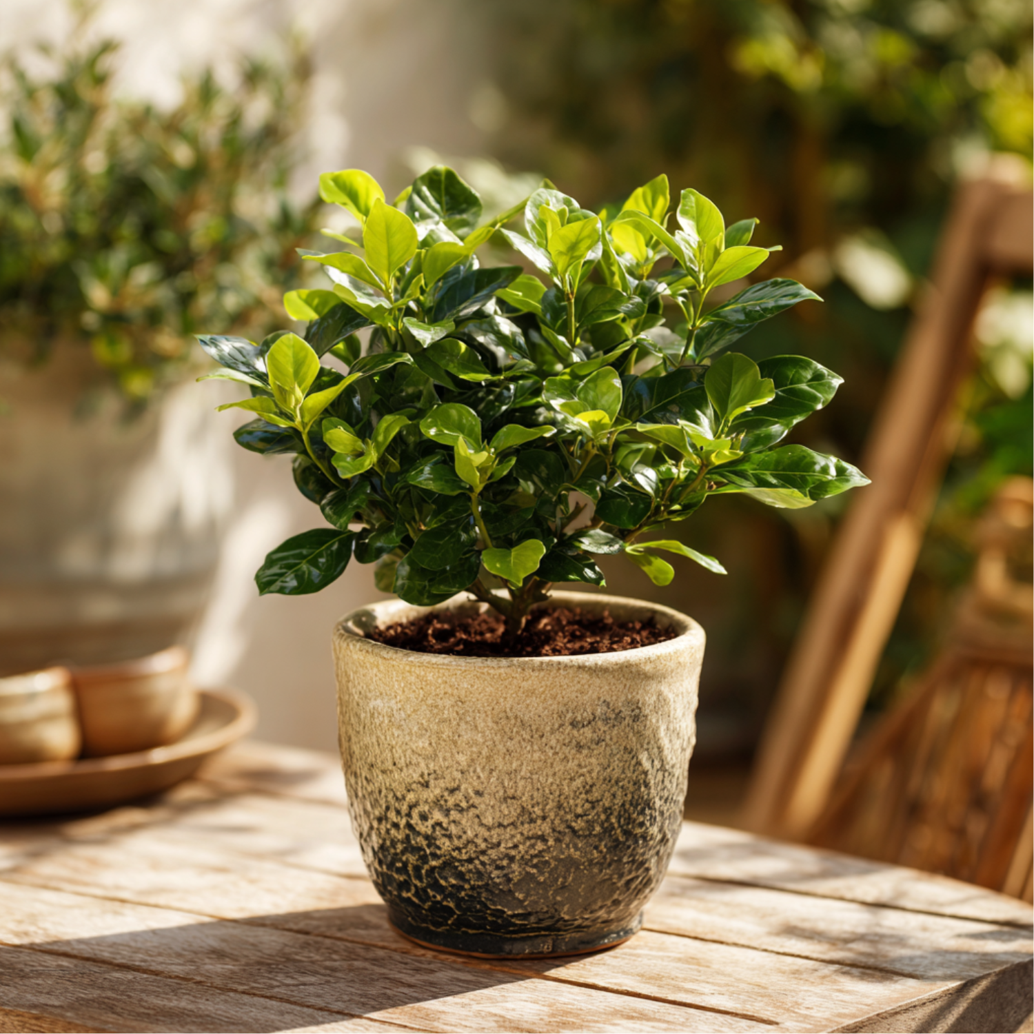 Jasmin du Cap - Set de 2 - Gardenia jasminoides - Hauteur 20-30cm - ⌀13cm - Image 3