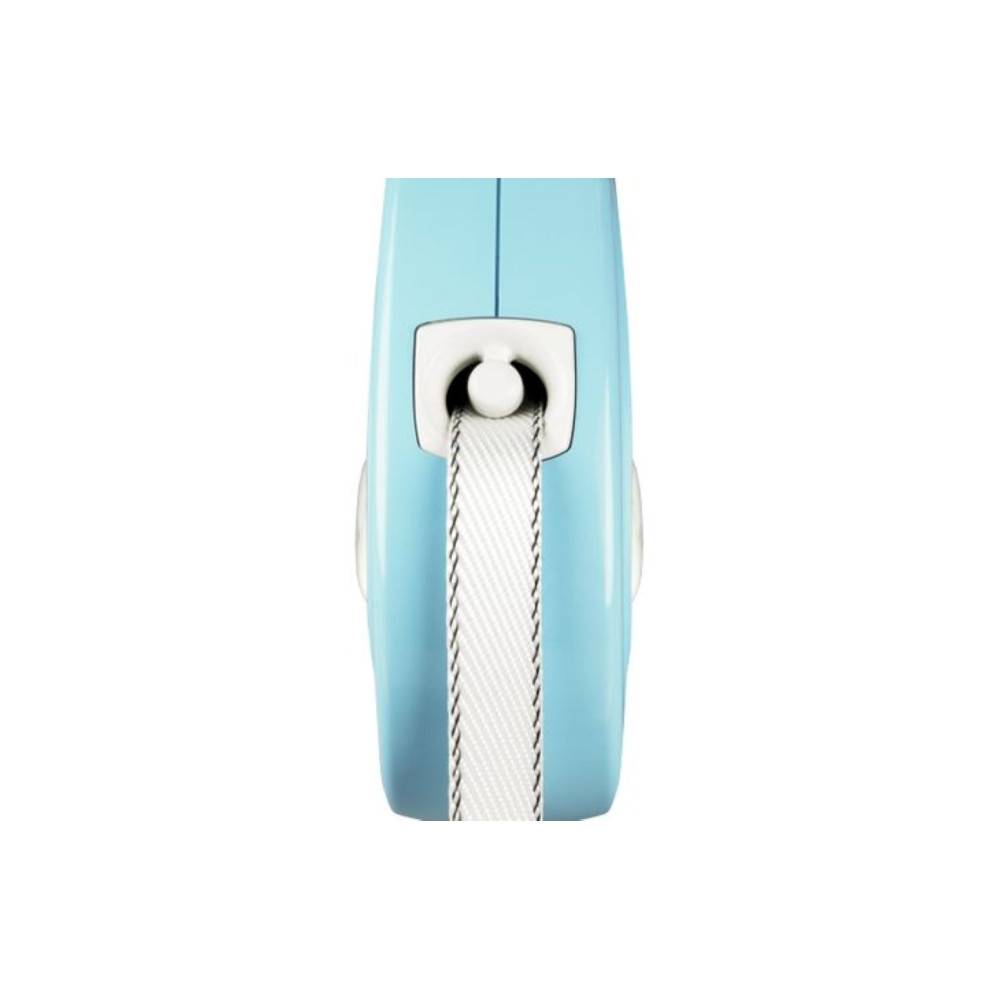 Flexi - Laisse Flexi 2 m PUPPY XS  bleu sangle pour chien max 12 kg - Imagen 3