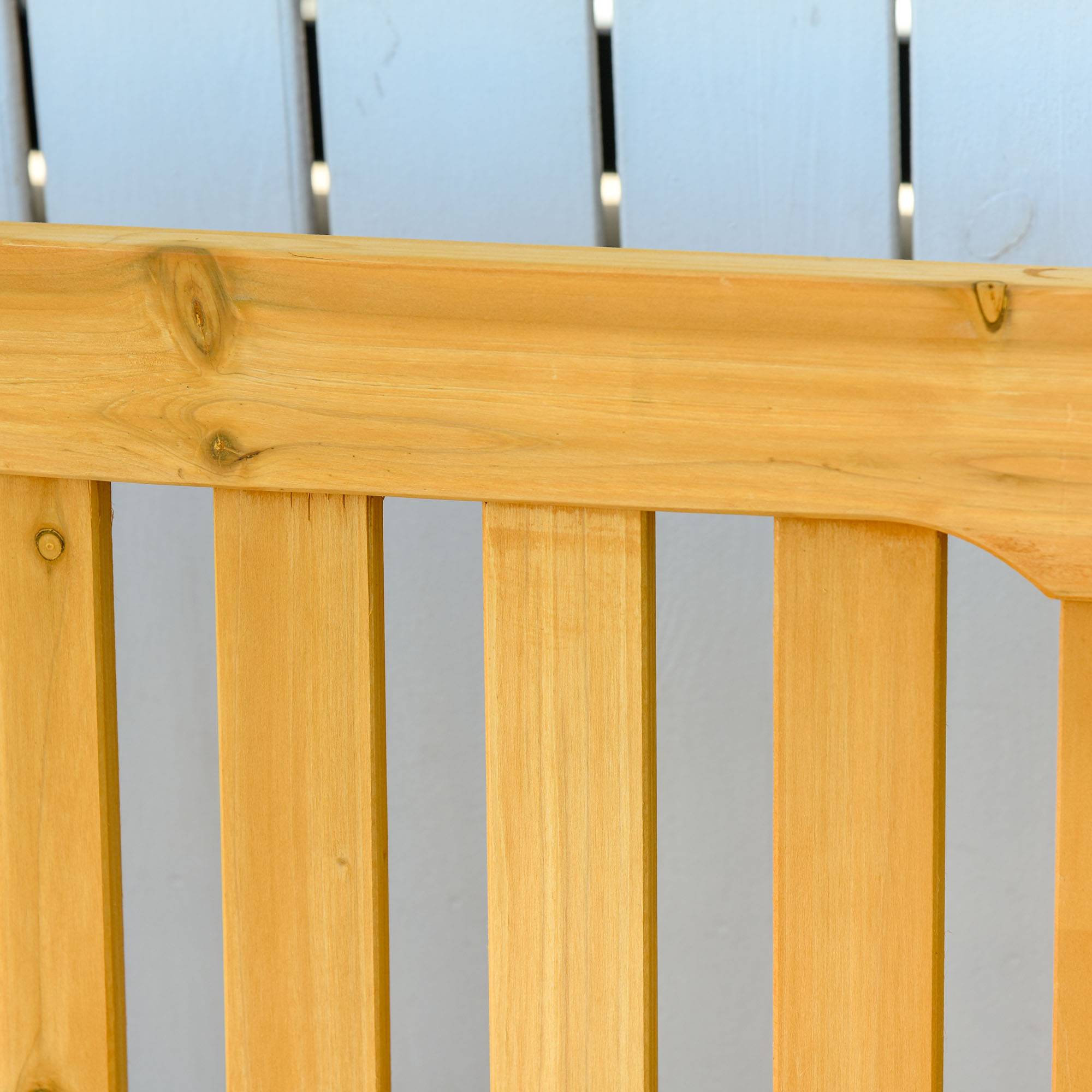 Outsunny - Banc à bascule de jardin 2 places style rural chic bois massif sapin pré-huilé - Outsunny - Imagen 6