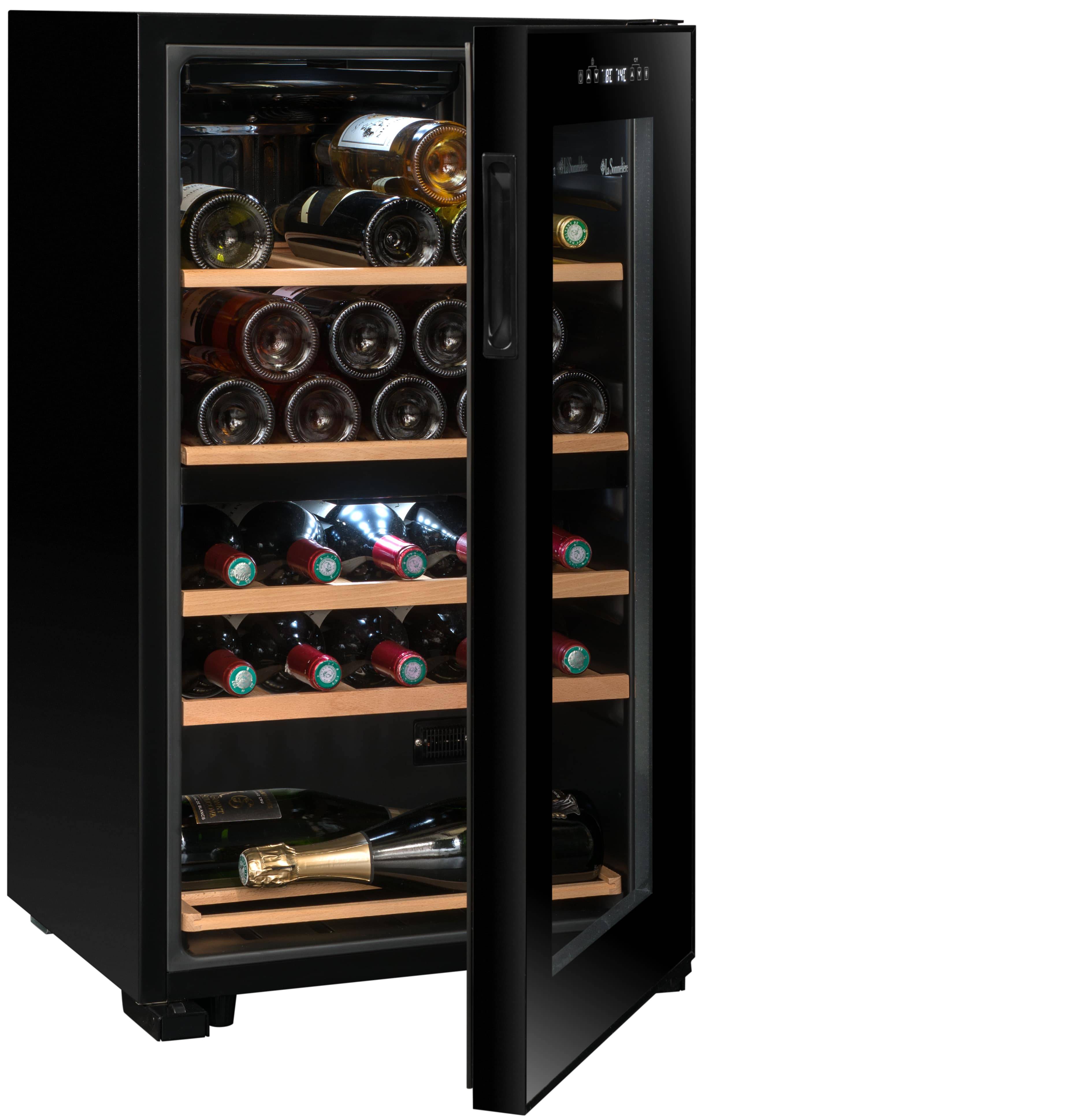 Cave à vin de Service SLS32DZBLACK Double Zone - 32 Bouteilles - La Sommelière - Image 9