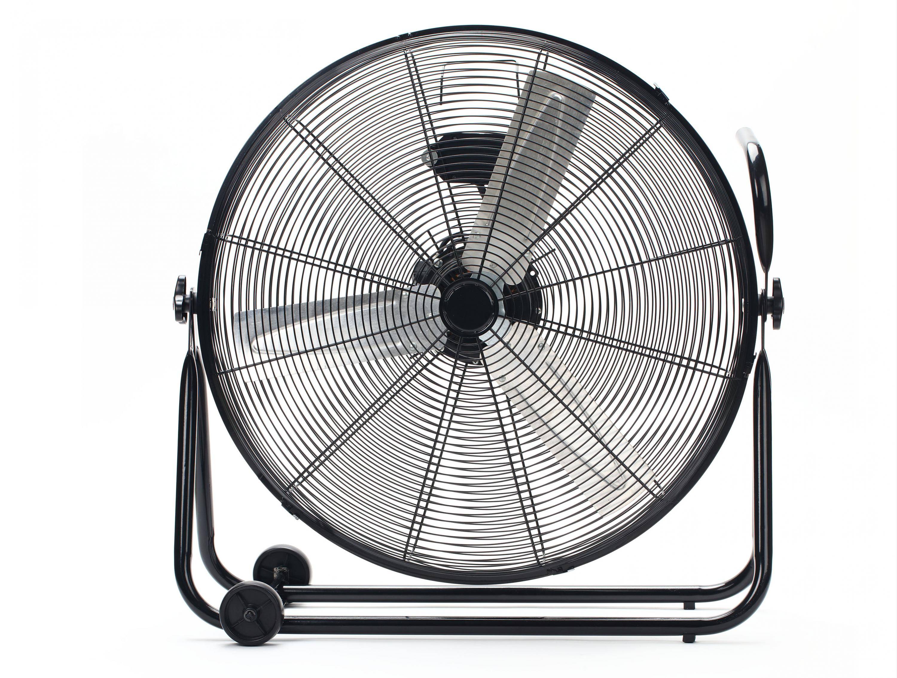 Purline - Ventilateur industriel 160W avec 3 vitesses et roues - Purline - Image 2
