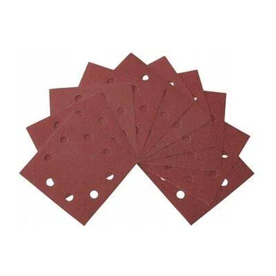 10 feuilles abrasives pour ponceuses vibrantes DEWALT DT3023-QZ - 8 perforations - 115x115mm - taille Grain 180 - DEWALT ACCESSOIRES