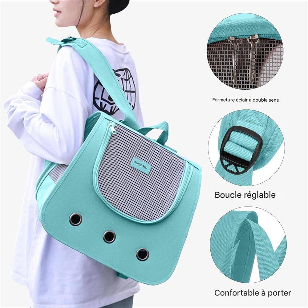 DtopbuyAge - Sac à dos pour chien et chat(Vert clair) DtopbuyAge - Image 2
