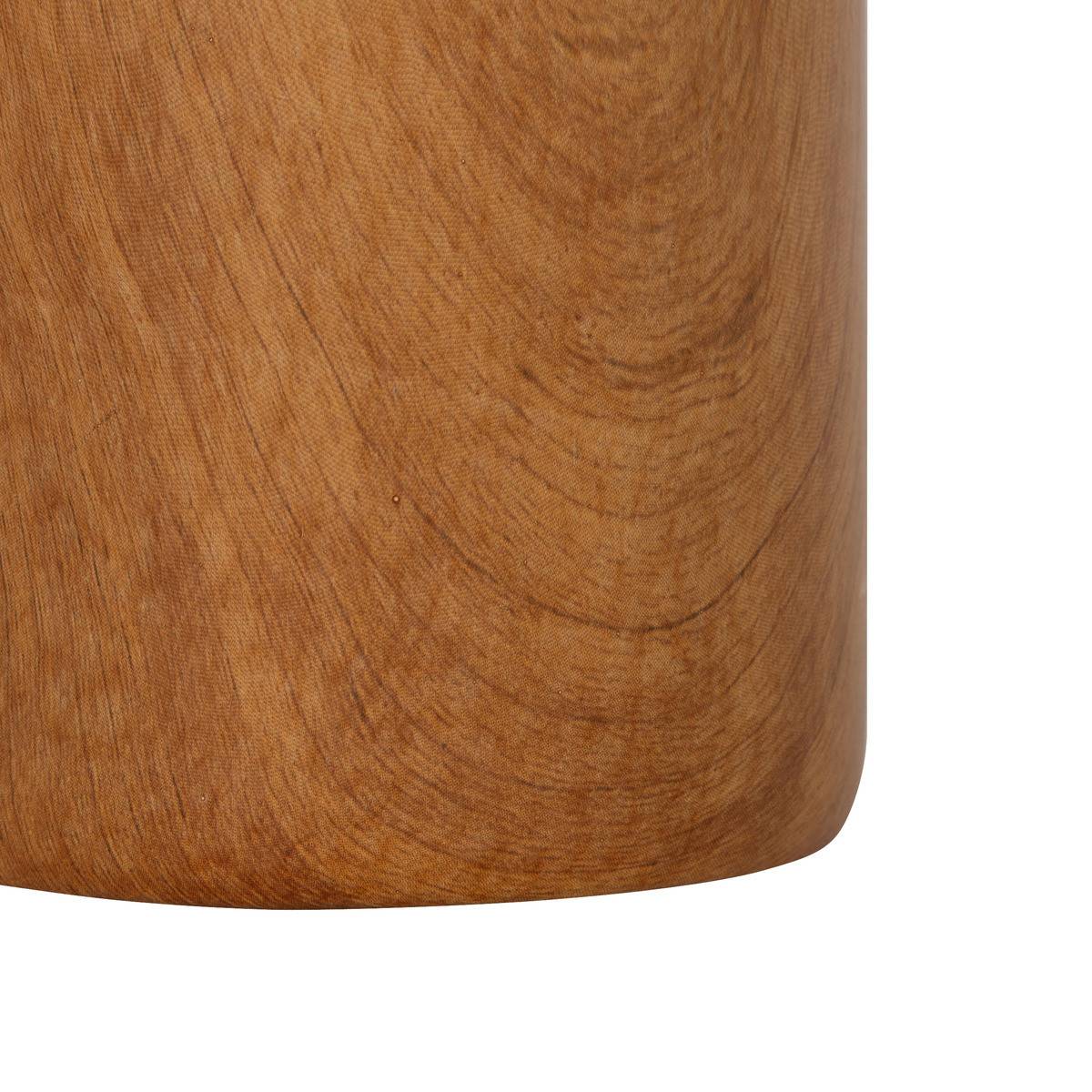 Vase en céramique effet bois D 11 x H. 18 cm - Image 3