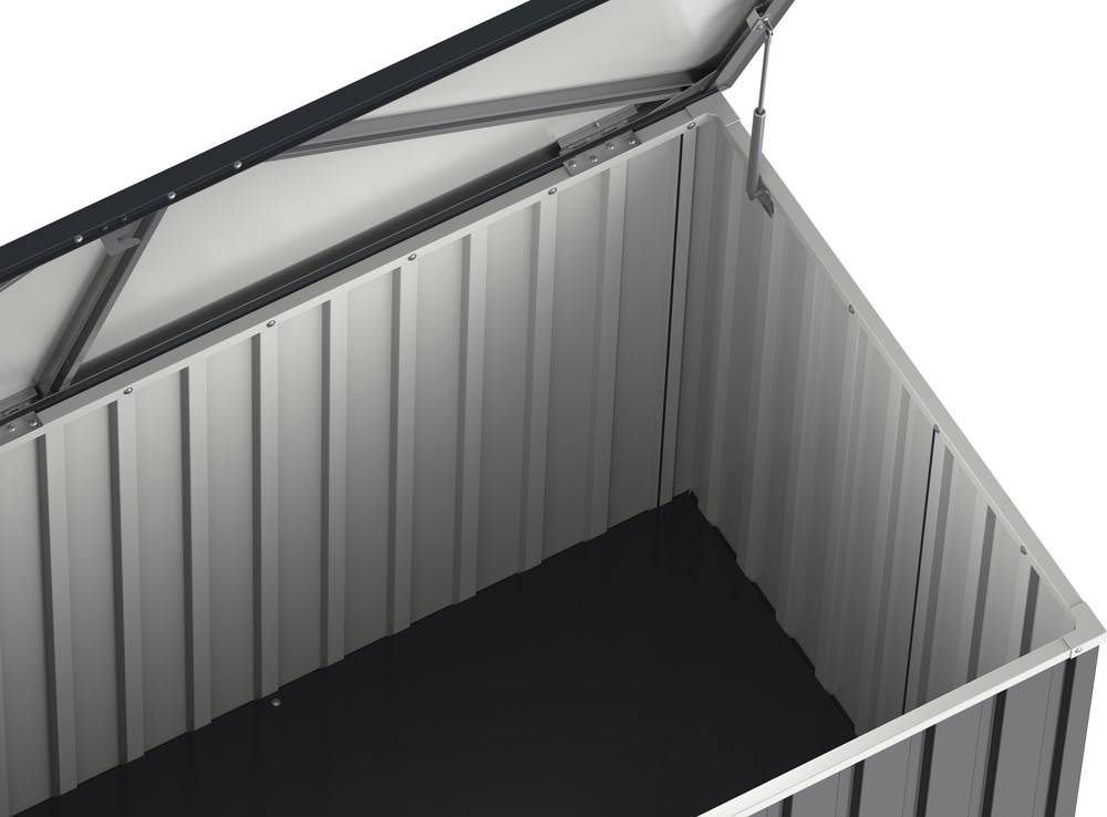 Duramax - Coffre de rangement métal 1,27m² - 1,74 x 0,73 m - Anthracite Duramax - Imagen 6