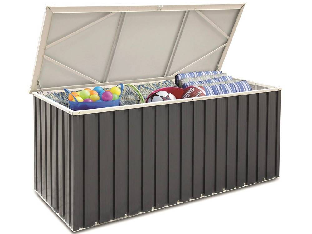 Duramax - Coffre de rangement métal 1,27m² - 1,74 x 0,73 m - Anthracite Duramax - Imagen 3
