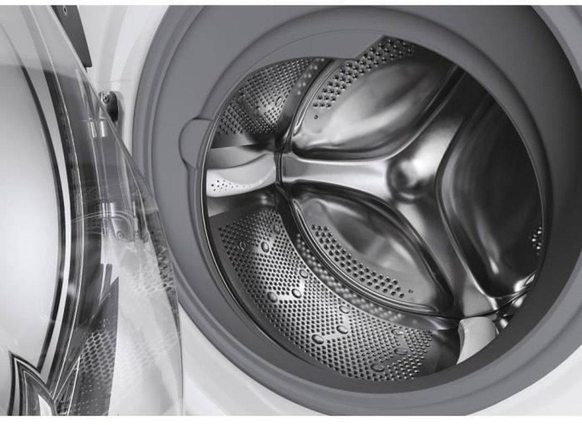 Lave-linge séchant Candy CSW 475TWME/FR, 7 kg lavage et 5 kg séchage, moteur BLDC 1400 tr/min, 51 dB - CANDY - Image 3