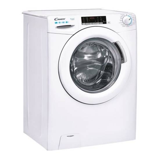Lave-linge séchant Candy CSW 475TWME/FR, 7 kg lavage et 5 kg séchage, moteur BLDC 1400 tr/min, 51 dB - CANDY - Image 2