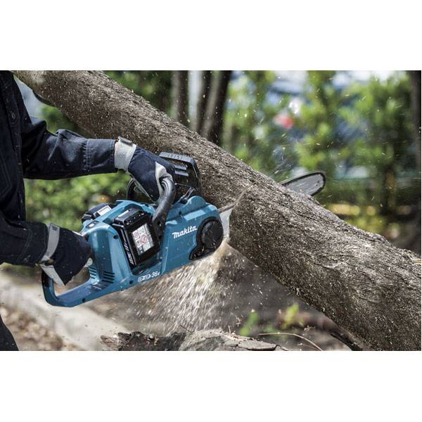 Tronçonneuse sans fil 36V (2x18V) LXT - MAKITA - Sans batterie, ni chargeur - Guide 35 cm - DUC353Z - Image 6