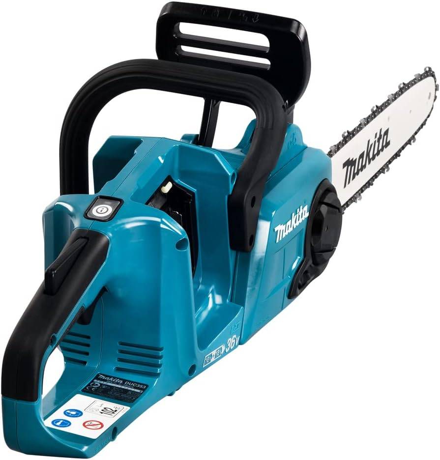 Tronçonneuse sans fil 36V (2x18V) LXT - MAKITA - Sans batterie, ni chargeur - Guide 35 cm - DUC353Z - Image 2