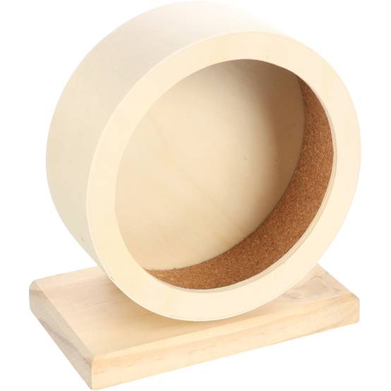 Karlie - Roue d'exercice Bogie en bois 15 cm. pour rongeur. - Imagen 1