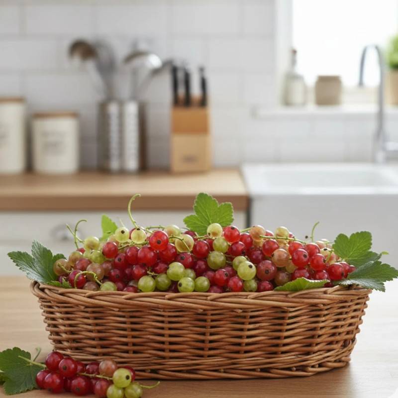 Groseillier à grappes Delbard Giganta® 'bosron' - Bon rendement - Pot de 2L - De 1,00 m à 1,50 m - Image 3