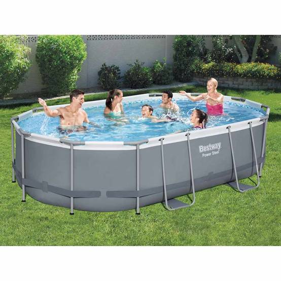 Piscine autoportante Prolenta Vert 488 X 305 X 107 cm - P87209V - Image 1