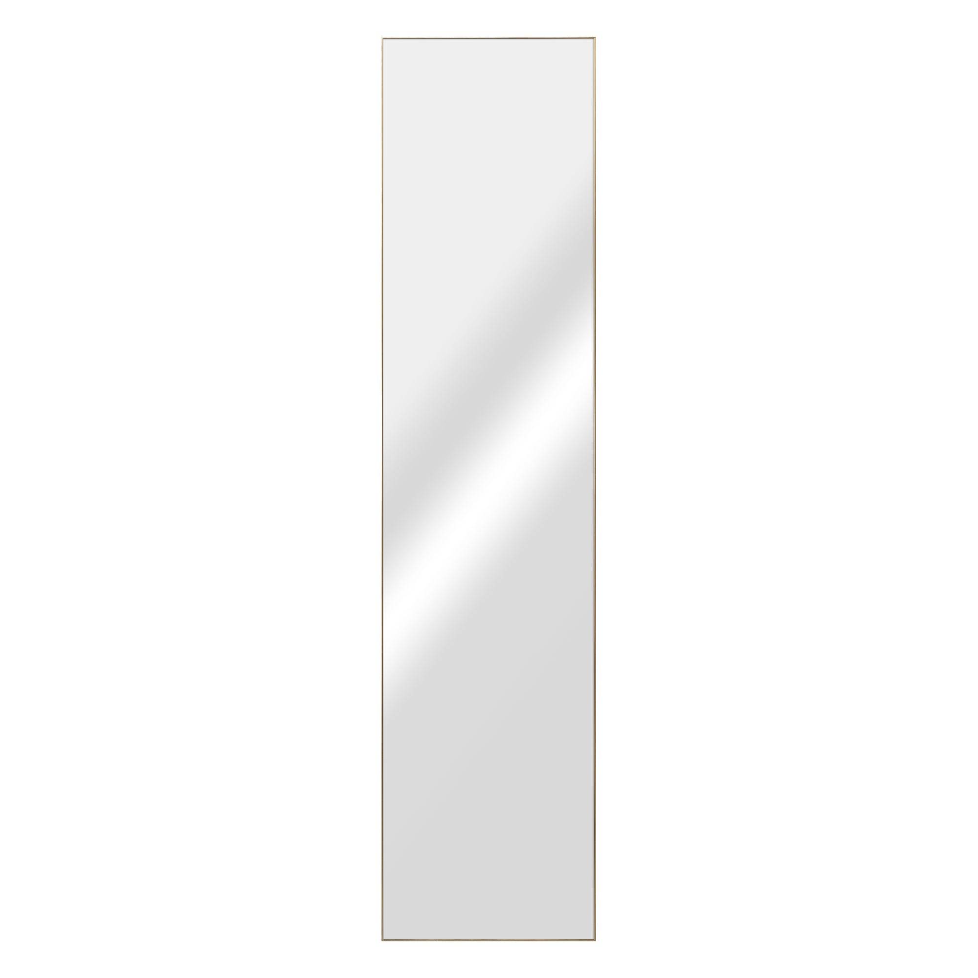 Helloshop26 - Miroir sur pied psyché inclinable 150 x 35 cm doré - Imagen 2