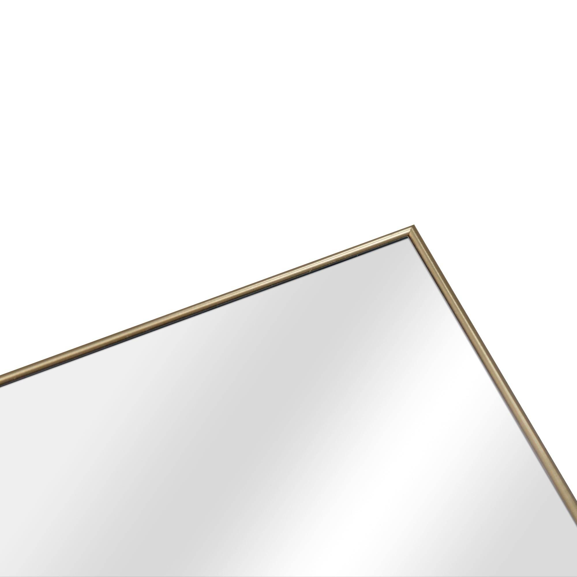 Helloshop26 - Miroir sur pied psyché inclinable 150 x 35 cm doré - Imagen 4