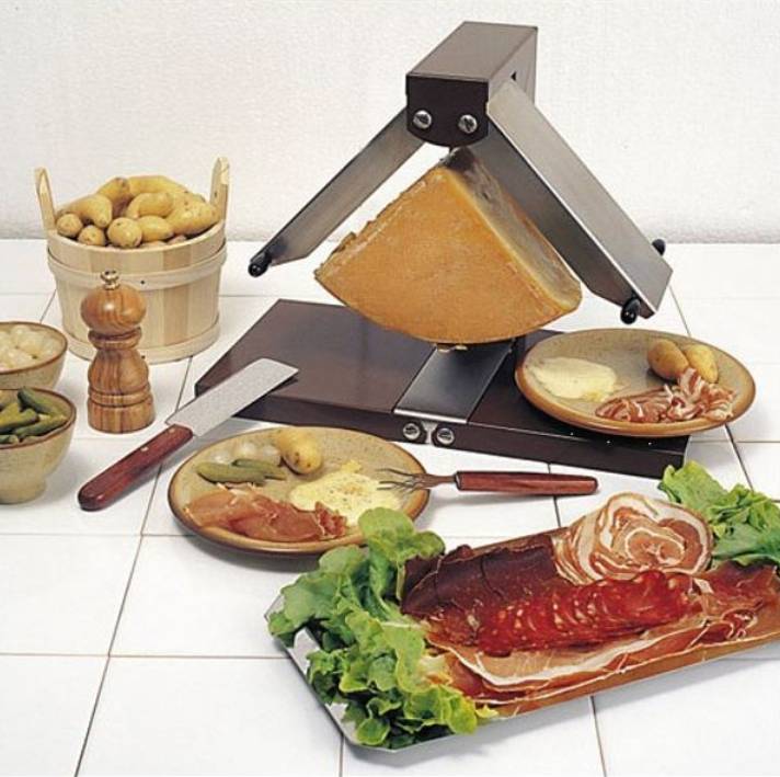 Appareil à raclette fromage traditionnel 1/4 meule BREZ05 Bron Coucke - Image 2