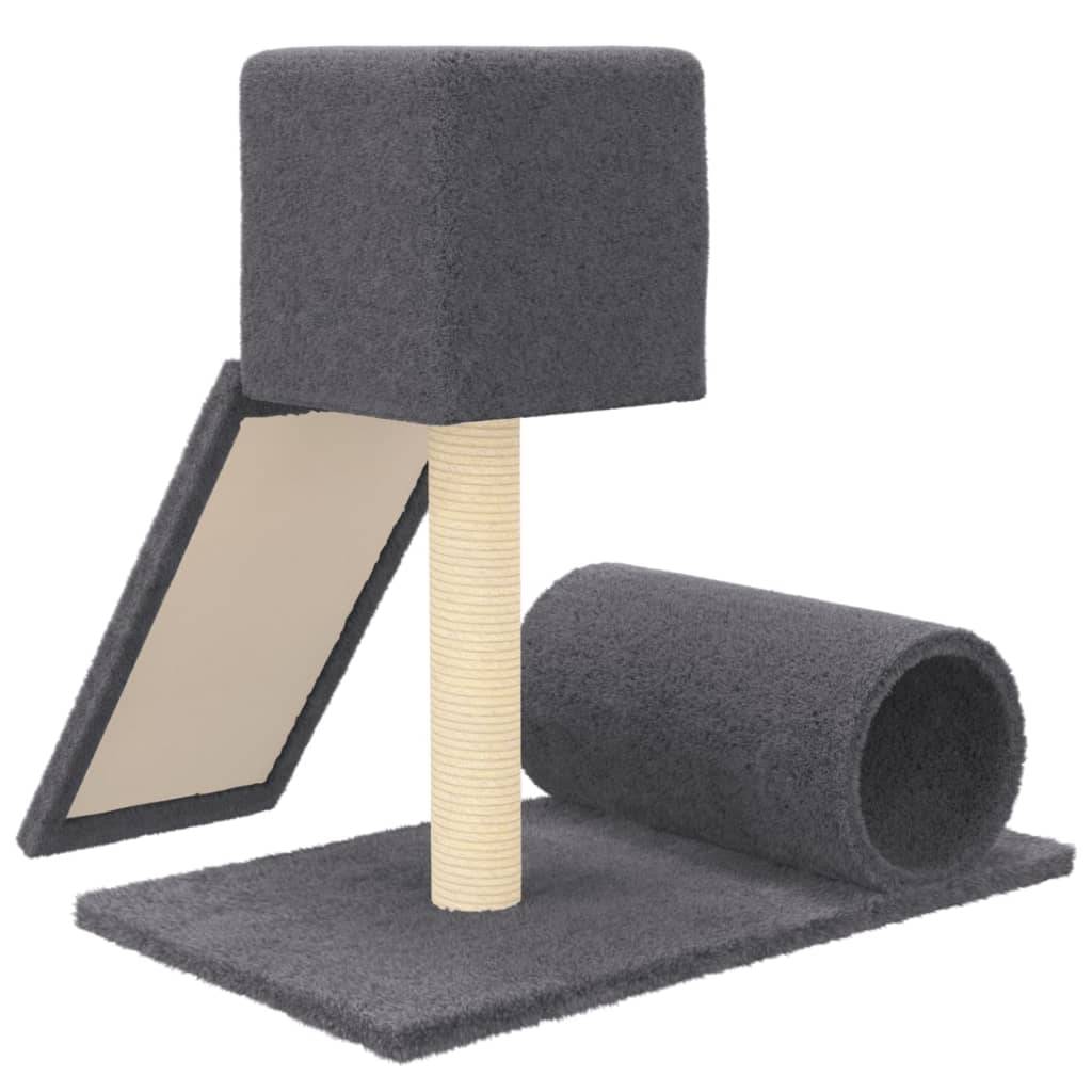 Vidaxl - Arbre à chat avec griffoir en sisal Gris foncé 59 cm vidaXL 171608 - Imagen 6