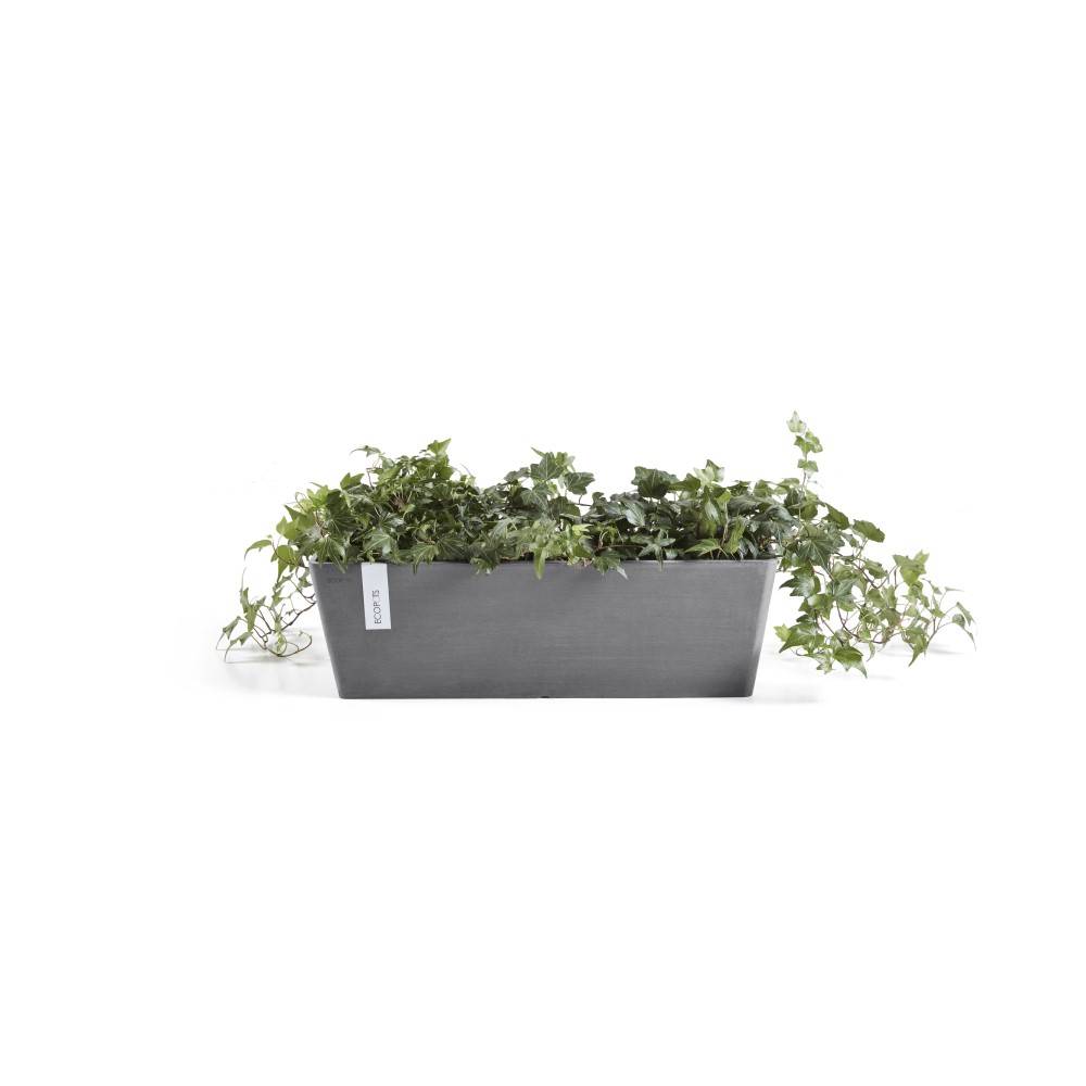 Ecopots - Pot Rectangulaire Bruges 65 New Gris - 65 x 17 x H. 17 cm - 13,5 L ECOPOTS - Imagen 2