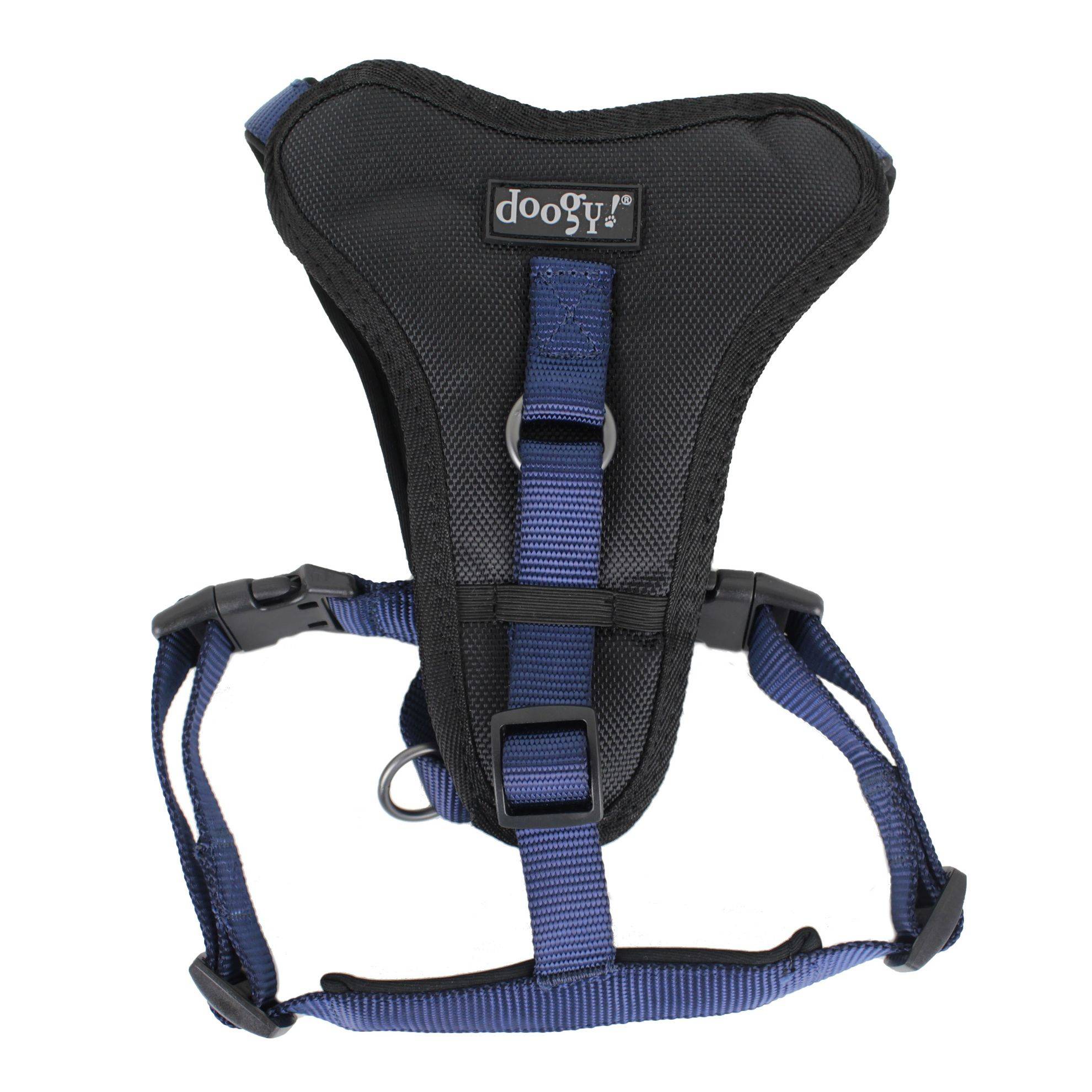 Harnais nylon chien Classica Bleu marine Doogy Taille : M DOOGY CLASSIC