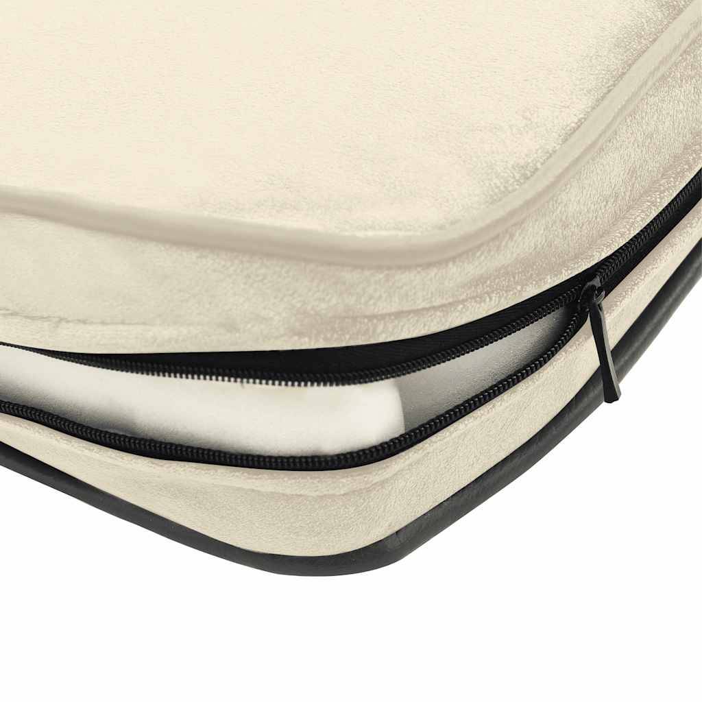 Vidaxl - Canapé pour chien Crème 72x45x30 cm Peluche vidaXL 171042 - Imagen 3