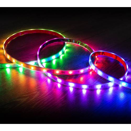 Inovalley - Ruban LED multicolore 5 mètres 220V IP65 - Imagen 2