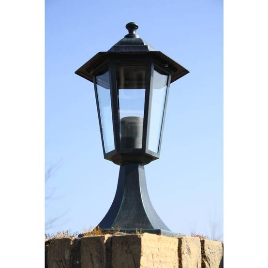 Lampadaire de jardin - Lampadaire d'extérieur Vert foncé/Noir Aluminium MP526 - Image 3