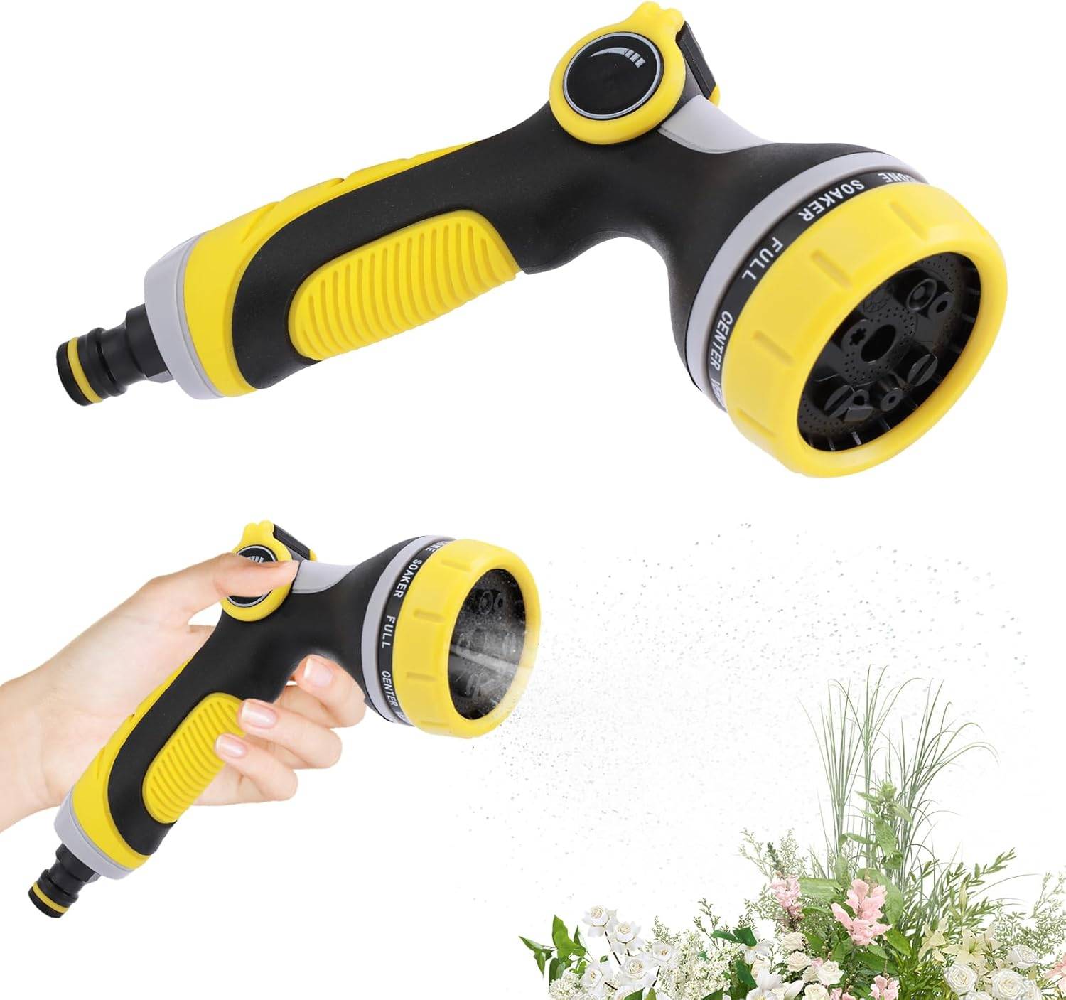 Pistolet d'arrosage de jardin avec 10 modes d'arrosage - IntiMeg - Image 2