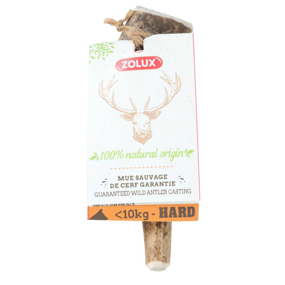 Zolux - Bois de Cerf entier XS friandise à mâcher pour chien de moins de 10 kg - Imagen 1