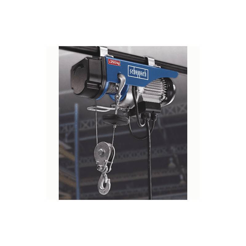 Scheppach - Palan électrique HRS250 - 220/240V 50Hz 530W 250kg - SCHEPPACH - 4906904000 - Imagen 2