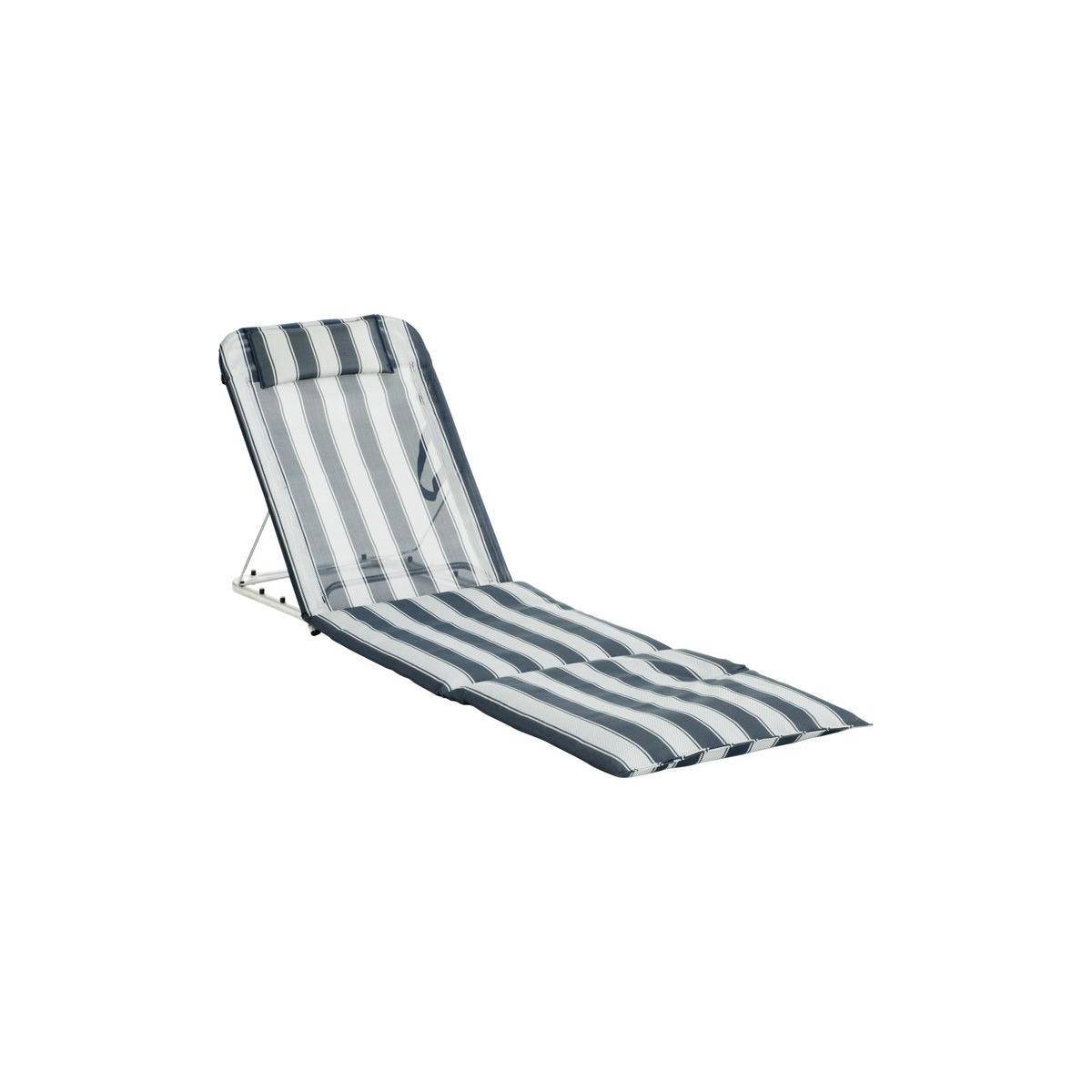 Hevea - Matelas de plage et caldos Banasal Rayé bleu Hevea - Imagen 1