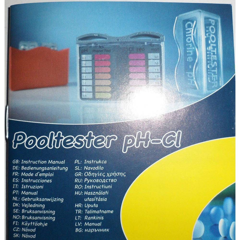 Coffret de Test D'eau pour Piscine au Chlore- Teste par Pastilles - Analyse de Votre Piscine - Imagen 5