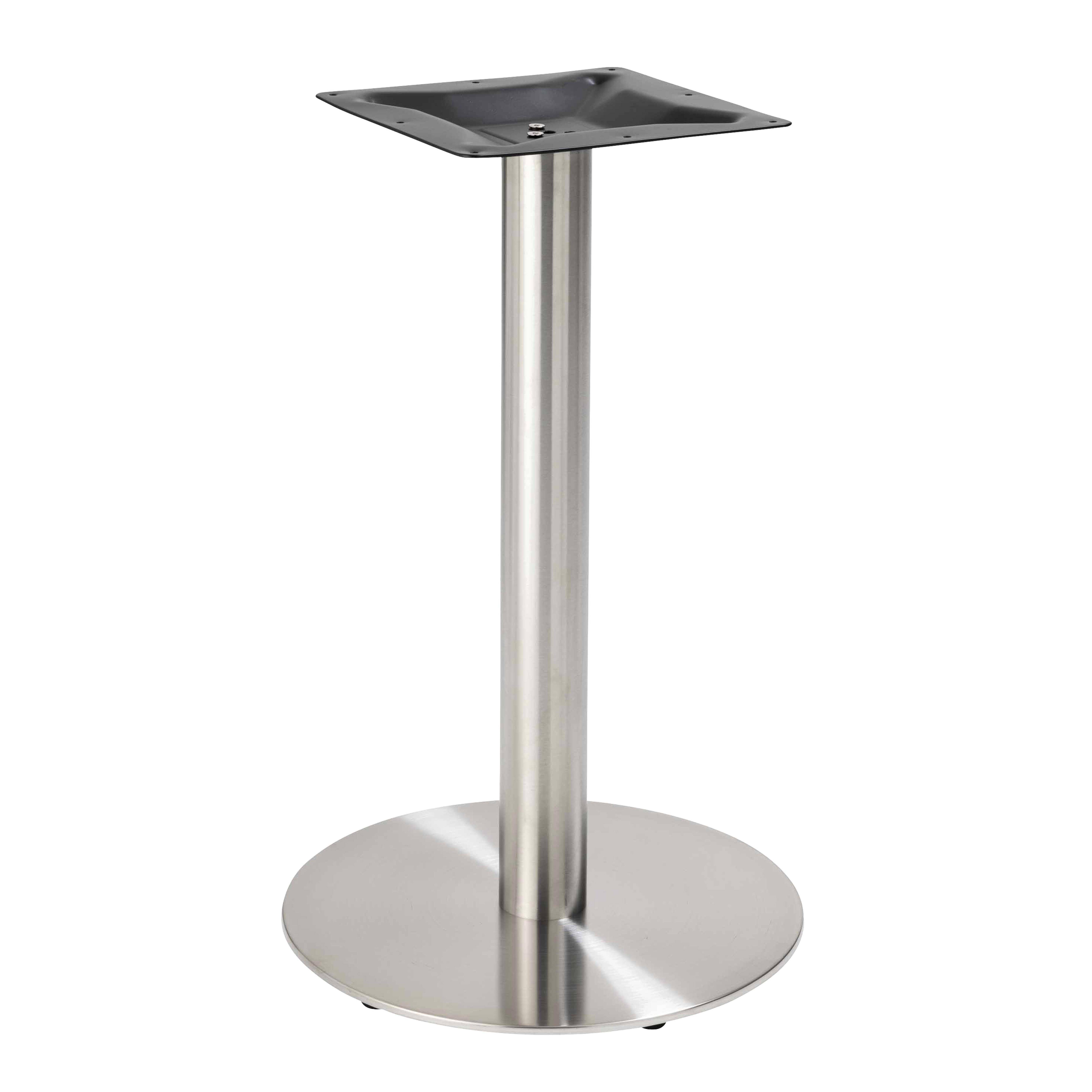 Oviala - Pied de table en acier inoxydable gris Sutton Sutton - Oviala - Imagen 1