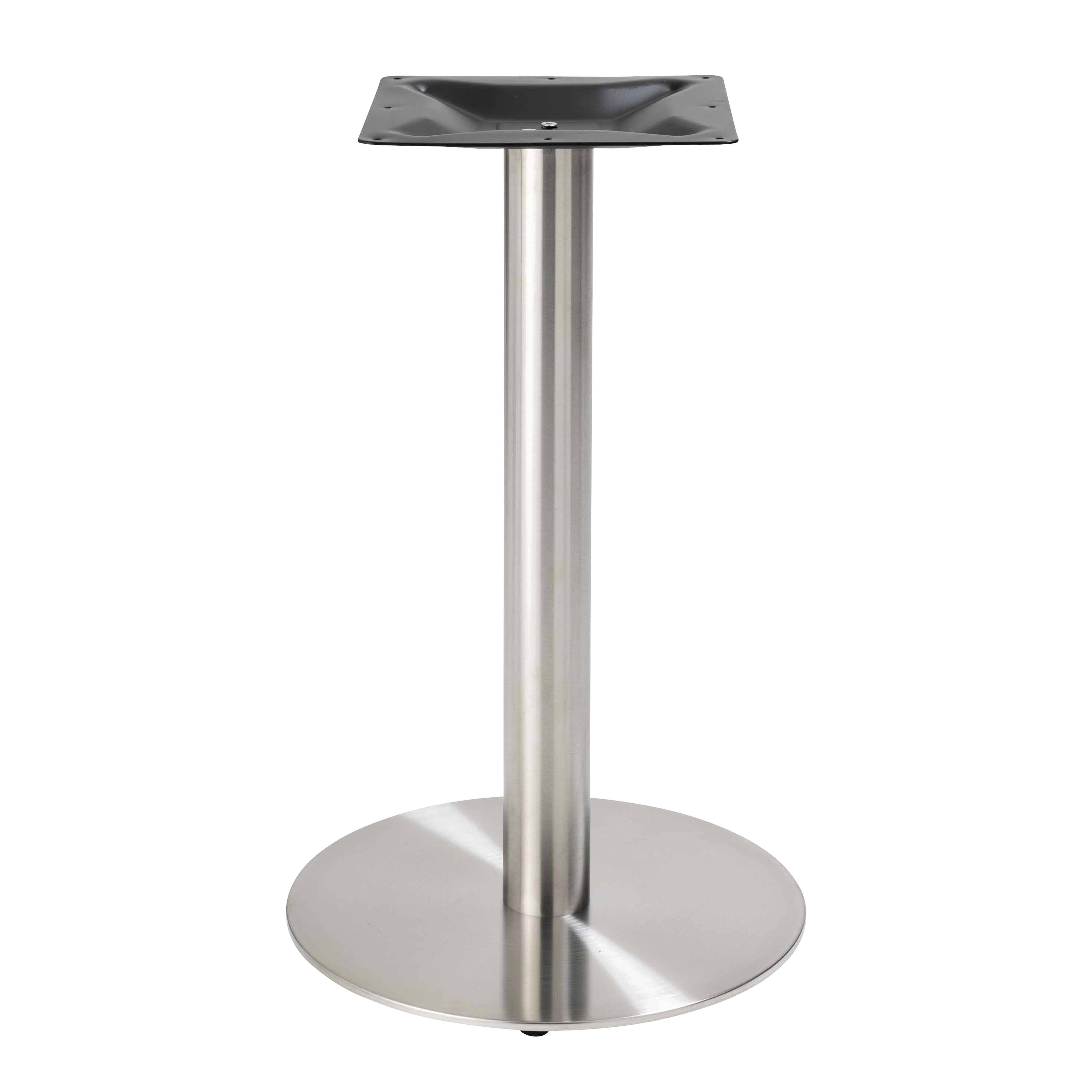 Oviala - Pied de table en acier inoxydable gris Sutton Sutton - Oviala - Imagen 2