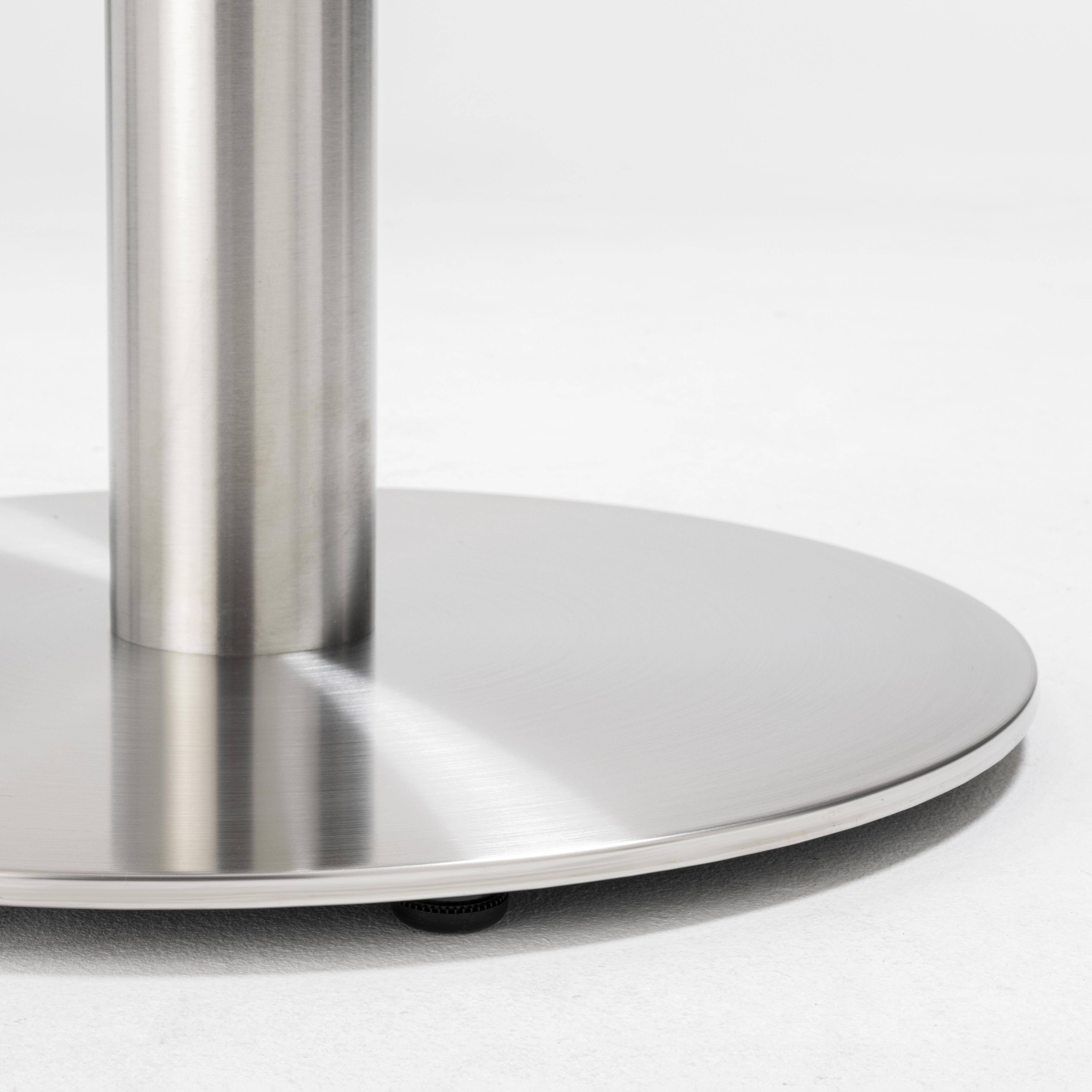 Oviala - Pied de table en acier inoxydable gris Sutton Sutton - Oviala - Imagen 3