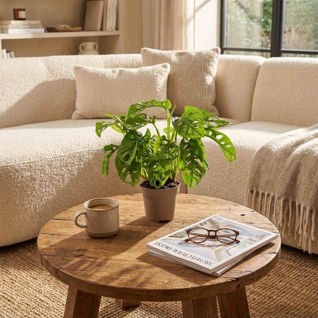 Monstera Adansonii Monkey Mask - Pot de 12cm - Hauteur: 25-35cm - Plantes d'intérieur - Image 2