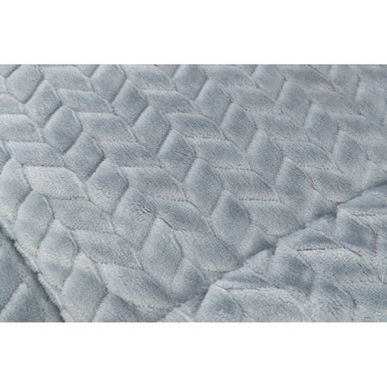 Animallparadise - Matelas pour chiot en peluche douce, gris clair, épaisseur 3,5 cm - 47 × 40 cm - Image 3