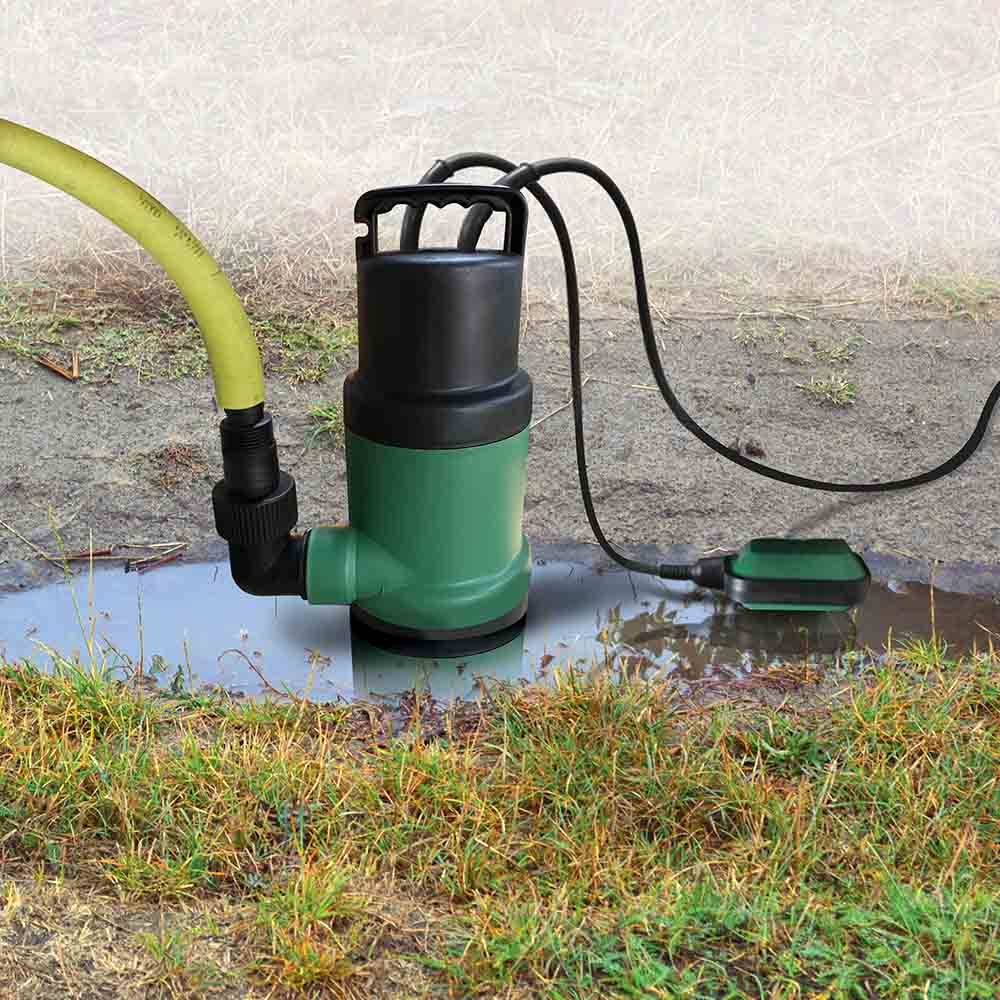 Terre Jardin - Pompe d'évacuation submersible pour eau chargée ou claire (piscine) 14m3/h - Imagen 5