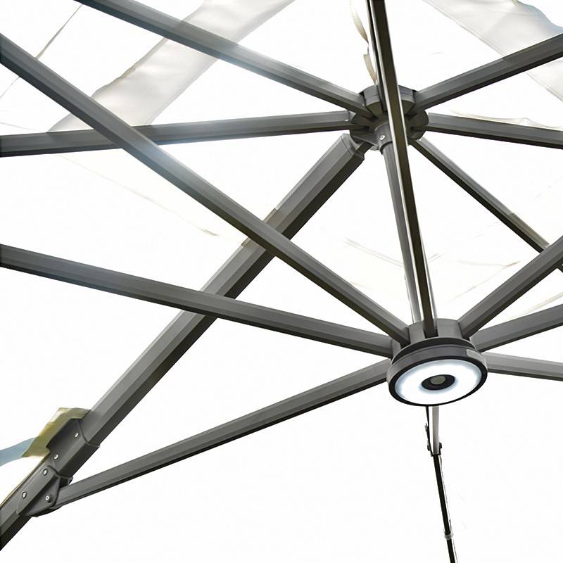 Parasol déporté écru 4x3 m Neptunia - Gecko Jardin - Imagen 7