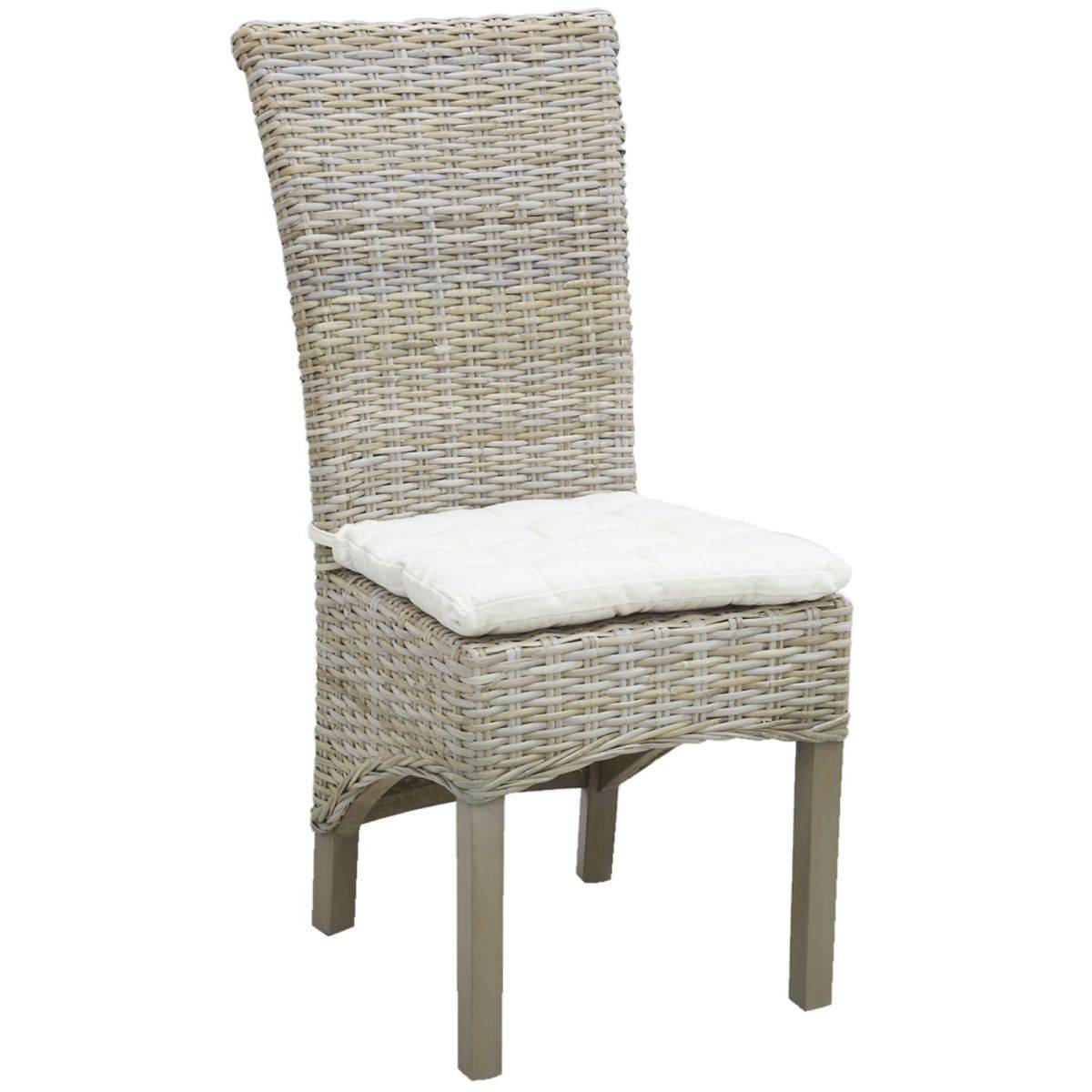 Aubry Gaspard - Chaise en acajou teinté - Imagen 1