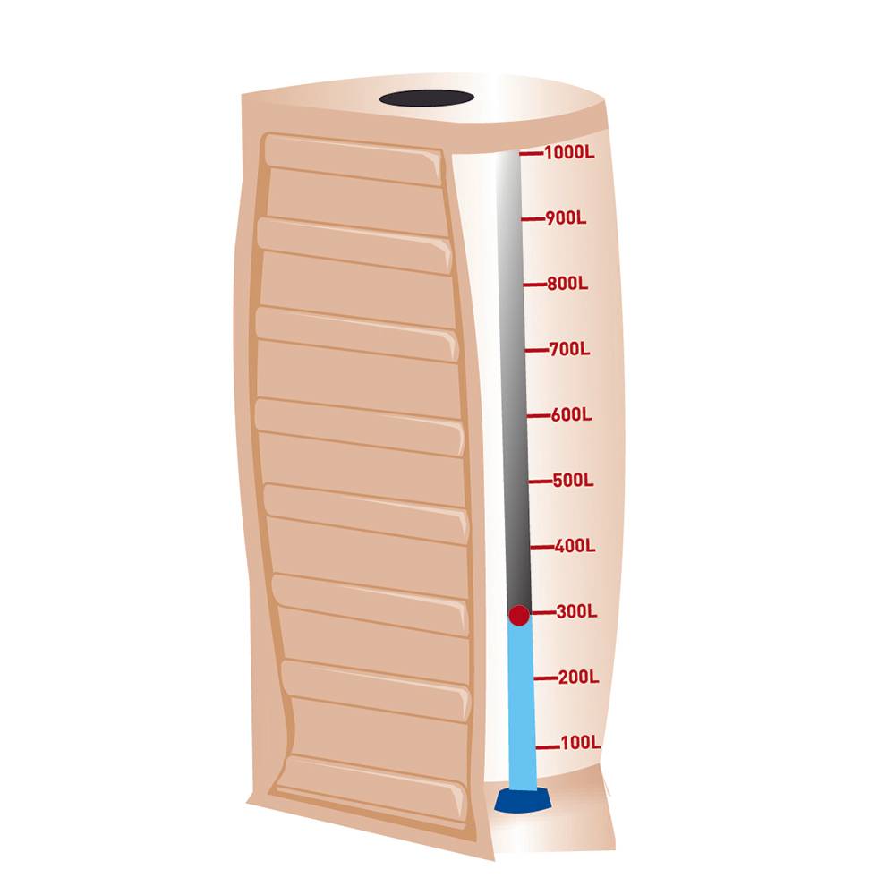 Eda - Cuve récupérateur d'eau murale 1000l "recup' o" - Image 4